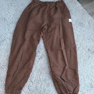 Brown Hollister Sweats